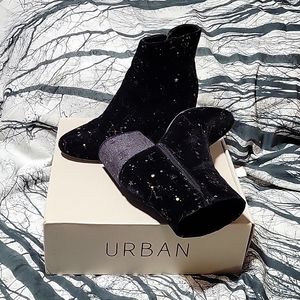 UO Celestial Constellations Velvet Boot